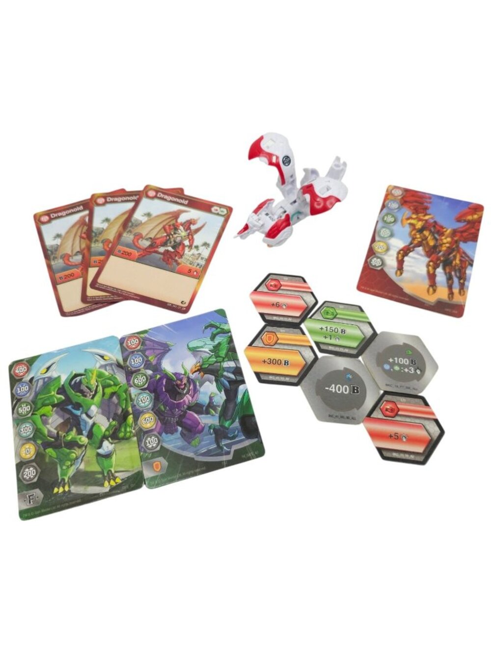 Bakugan Fused Pegatrix x Gillator Armored Alliance Cards BakuCores Spin Master